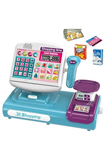 Toybox Smart Cash Register Toy Pretend Play Cash Register Toy Set for Kids