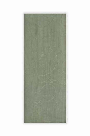Zühre Olive Flamed Shawl 0016