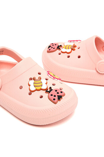 R&B Coral Girl Jibbitz Detail Clogs