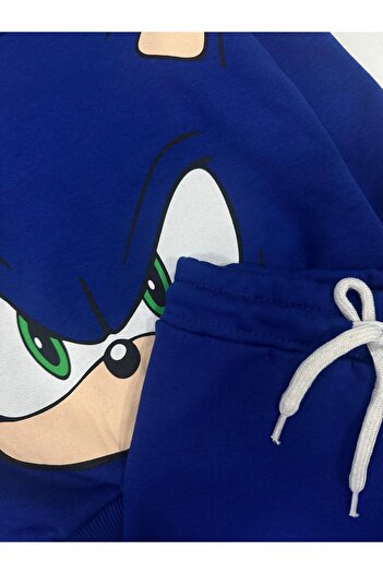 chibuumbabykids Boy's Sonic Printed Tracksuit Set
