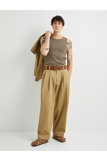 Koton Slim Fit Sleeveless Tank Top