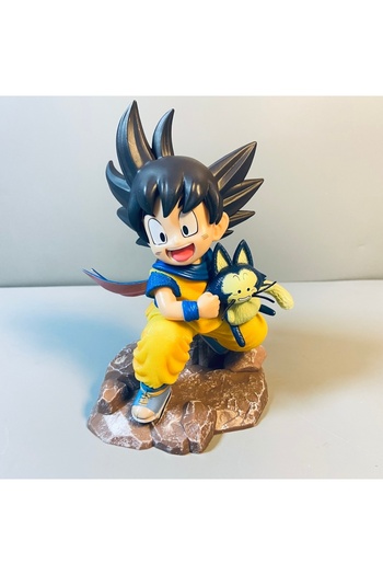 choice2 15cm-no box 10cm/15cm Dragon Ball Z Son Goku cartoon character childhood Goku hug PVC Action Figure