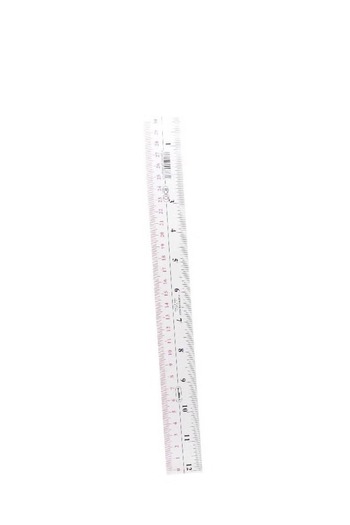 Roco High-Class Straight Edge Ruler 12" (30 cm) – Premium Plastic Measuring Tool