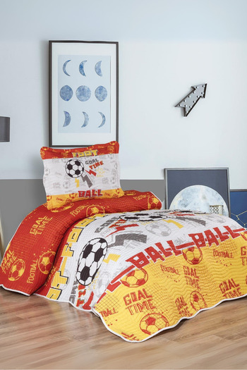 BELENAY HOME Fan Boy Single Bedspread Set - Pique Set