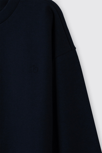 Panço Erkek Çocuk Bisiklet Yaka Lacivert Sweatshirt