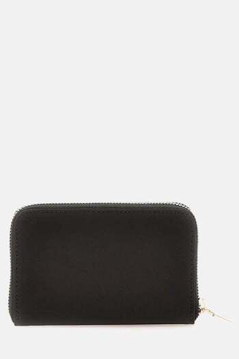 Guess Simple Women's Wallet With Logo And Black Zipper / One