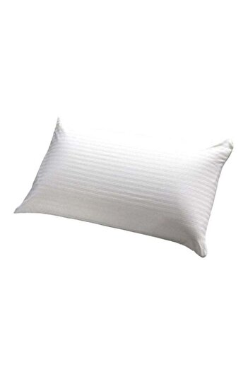unbranded White Striped Design Bed Pillow 70x50cm