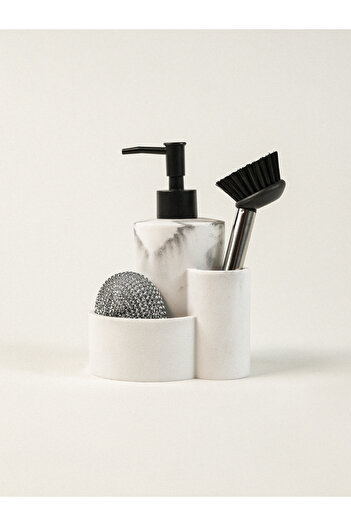 Minihol Verra 3 Piece Polyresin Soap Dish Set