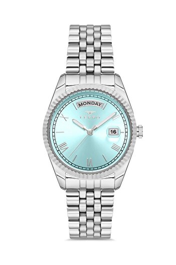FERRO Silver Steel Cord Women Wrist Watch Fl21131A-A15
