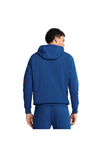 Puma Bmw Mms Hooded Erkek Mavi Günlük Stil Sweatshirt 63061504