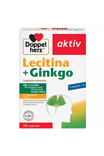 Other Lecithin + Ginkgo, 30 Capsules, Doppelherz