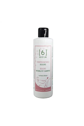 6biologico Gentle Shampoo 250ml – For Animals with Oats and Biotin