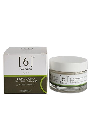 6biologico Day Cream 50ml – Young Skin, All Skin Types