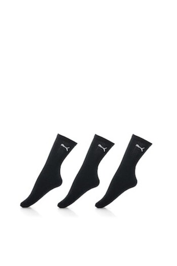 Puma Set of Black Socks with Sport Logo - 3 Pairs (39-42)
