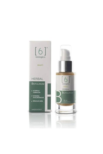 6biologico Natural Botulinum Serum 30ml – Wrinkle Relaxation, Hydration and Toning, Vegan Product