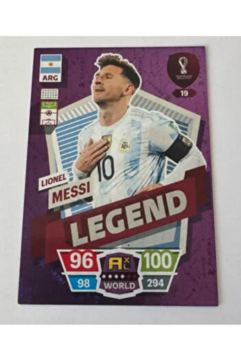 Panini Lionel Messi Legend Card Qatar World Cup