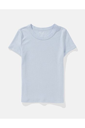 AMERICAN EAGLE AE Waffle Hey Baby Tee