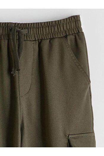 LC Waikiki Boys' Cargo Jogger Pants with Elastic Waist (W5)