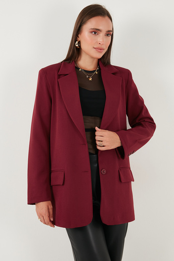Lela Relaxed Fit Mono Yaka Cepli Blazer Ceket CEKET 611BC00132
