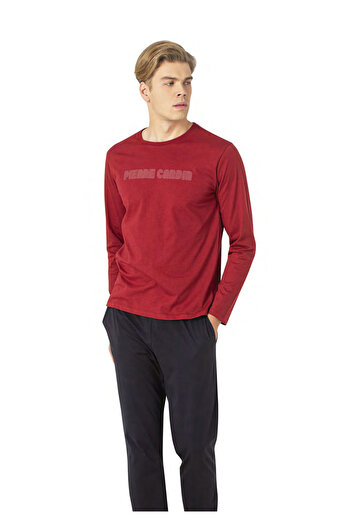 Pierre Cardin Men's New Season Long Sleeve Cotton Pajama Set Vrp.C.P60.E93.Y01