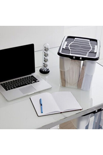 Strata Curve Stackable Storage Box with Lid 24 Liter