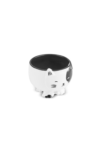Karaca Kitty Snack Bowl Black 7X9 cm