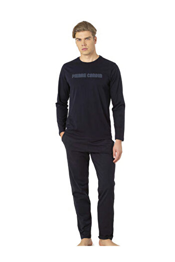 Pierre Cardin Men's New Season Long Sleeve Cotton Pajama Set Vrp.C.P60.E93.Y01