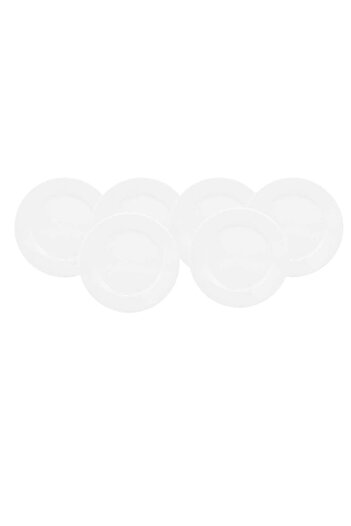 Generic Verona Bread Plate Set Of 6 - Inch,White