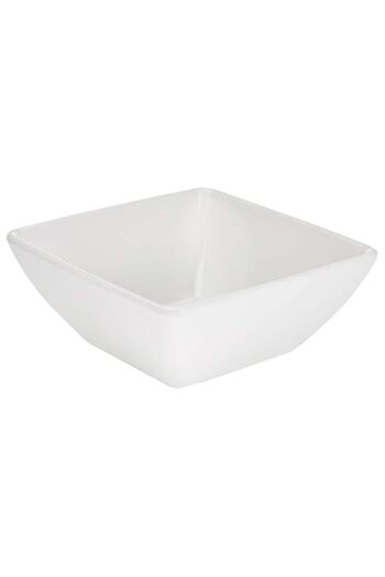 Generic Harmony 10 Inch Square Bowl - White