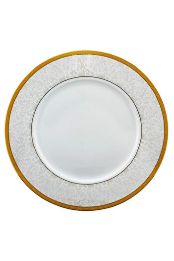 Generic Shallow Porcelain Palazzo Dessert Plate, White, 20cm, Ts-L1-31