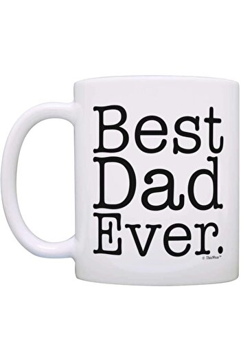 Generic Father's Day Gift Best Dad Ever Birthday Gift New Dad Gift Coffee Mug Tea Cup White