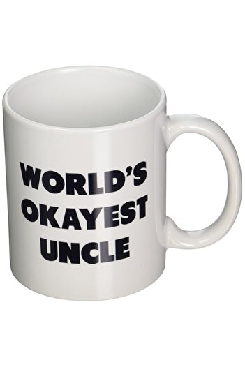 Generic A Mug To Keep Designs Funny - World's Okayest Uncle - 11 OZ Coffee s - Funny Inspirational and sarc