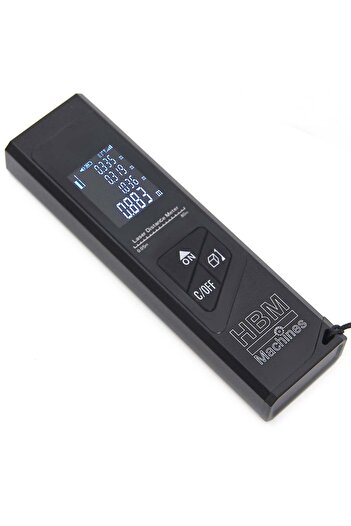 HBM Machines PROFESSIONAL 2 IN 1 LASER RANGEMETER 40 METERS WITH ANGLE MEASUREMENT FUNCTION