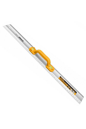 Bervas ﻿LEVEL ALUMINUM RULER WITH HANDLE 60CM INGCO