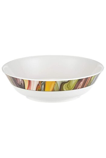 Generic Servewell 19 Cm Art Deco Serving Bowl - White