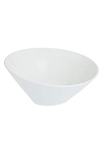 Generic وعاء هارموني المائل مقاس 9 بوصات - أبيض