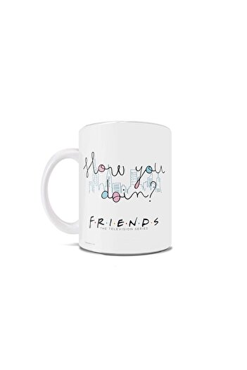 Generic Trend Setters Friends The Television Series – How You Doin – OFFICIAL MERCHANDISE - 11 oz White Cer