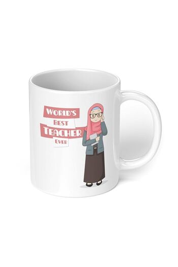 Generic InstaMugs 1 Mug - "Best Teacher Ever" Teachers Mug - Perfect for your cuppa Coffee, Tea, Karak, Mil