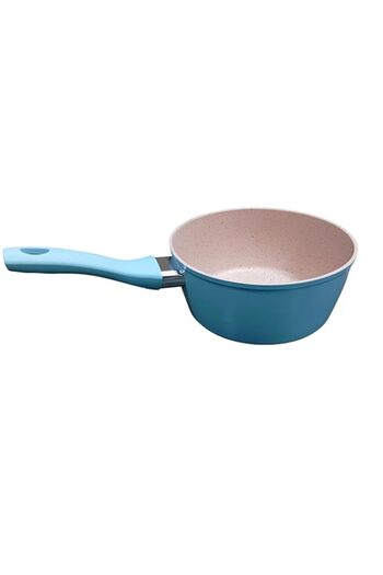 Generic Saqoware Granite Non-Stick Milk Pan – 16 cm/1.5 Litre Saucepan – Pouring Spout with Ergonomic Handl