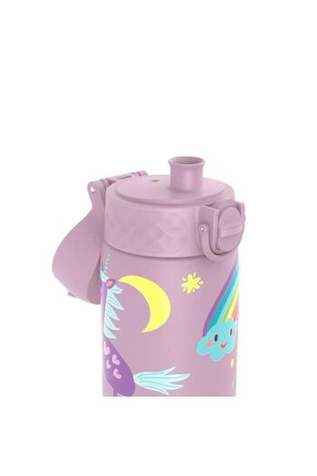 Ion8 Water Bottle for Kids Unicorns Slim, Stainless Steel, 600ml