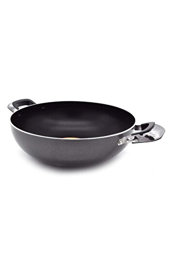 Generic Love Song Fry Pan 28Cm With 2 Ear Handles, Grey, 6531100525112, Pr3Lf091, 41X29X9 Cm