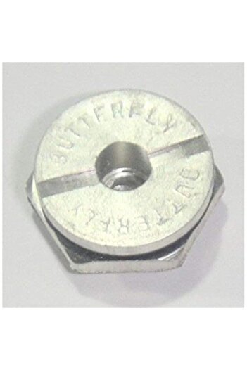 Generic Butterfly Pressure Cookers Safety Valve, Small, Silver