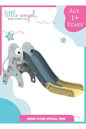 LITTLE ANGEL - Kids Toys Animal Slide - Yellow