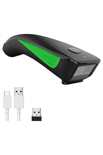 NETUM Mini Barcode Scanner, Bluetooth & 2.4G Wireless & Wired 3-in-1 Bar Code Scanner