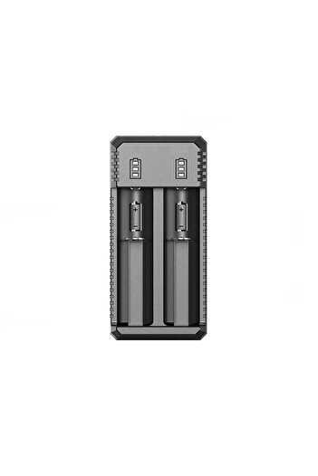VTM Charger for 2 Li-ion Ni-MH Ni-Cd Batteries Battery Display, Compatible with Various Models