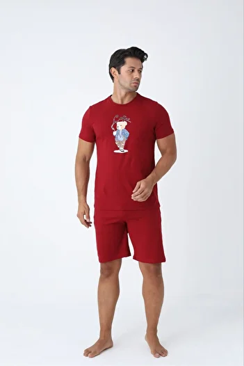 HUBEN Men's Cotton Pjama Suit