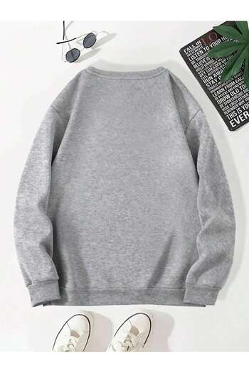 uyguntarz Unisex Caroline Character εμπριμέ Oversize φούτερ