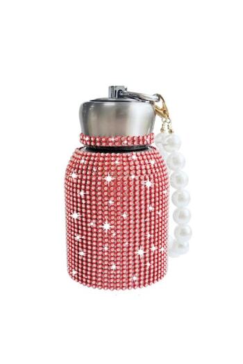 OEM Termos Sparkle, stainless steel, for women, Red