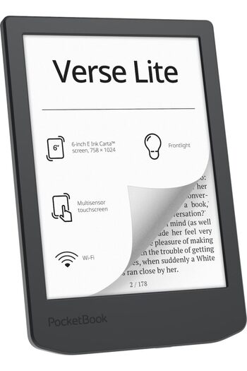 pocketbook Verse Lite 6" E-Ink Carta Dokunmatik Ekranlı e-Okuyucu | Göz Dostu | Kompakt ve Hafif