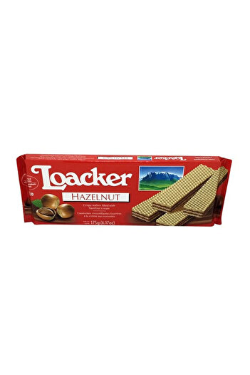 Loacker Hazelnut Wafer, 175G
